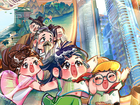 古今文化的碰撞