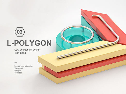 c4d Low polygon