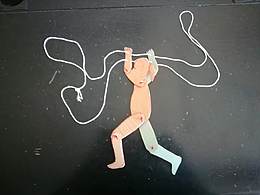 杂技小人自制玩具玩偶变废为宝听从使唤纸片人大陈镇中吴琦芳王大可淘综合实践活动惯性应用动能和势能的传换