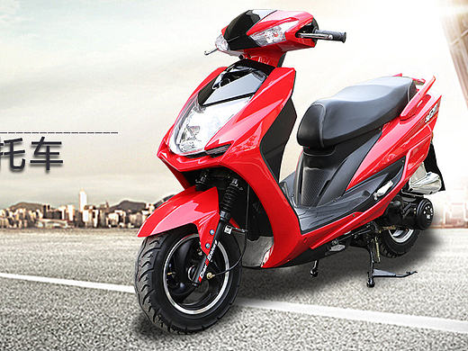 淘宝天猫摩托车首页海报