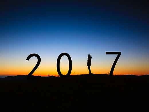 这样的图片迎接2017?