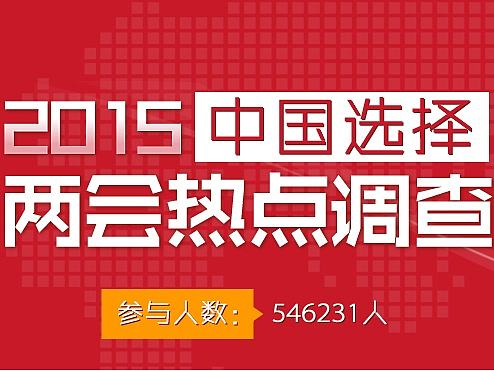 两会热点调查