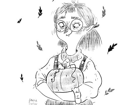 插画临摹练习（个人主页-ZNDA5MzA1MTY=） - 儿童插画 - 站酷设计师咸鱼_原创素材 - 站酷ZCOOL