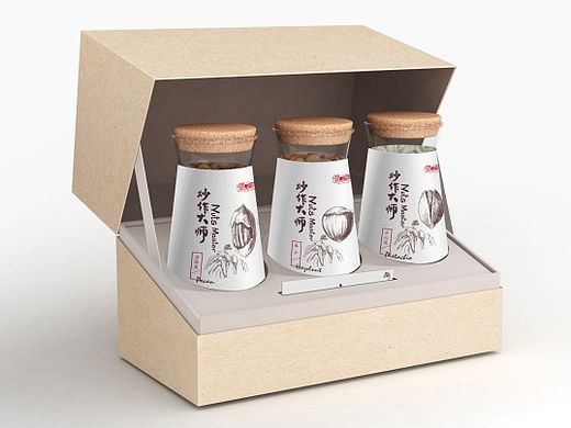 【壹峰品牌】坚果蜜饯系列包装提案（炒作高手-坚果高端篇）
