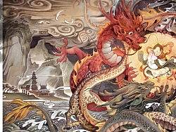 莲羊·龙年复古桌面系列（8款）