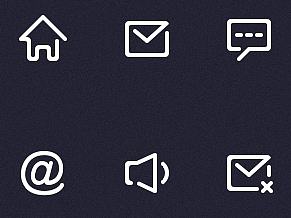 精致剪影ICON（個人主頁-ZMTc3MjkzNzY=） - 圖標(biāo) - 站酷設(shè)計師楓葉凋零原創(chuàng)素材 - 站酷ZCOOL