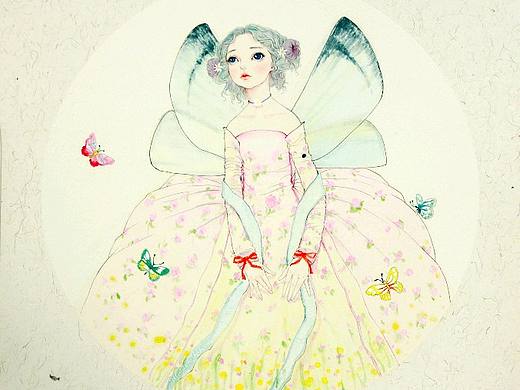 少女系列小插画