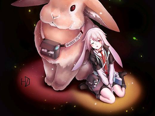 明日方舟安賽爾猛男同人（個(gè)人主頁(yè)-ZMzg2NjgwODA=） - 游戲原畫(huà) - 站酷設(shè)計(jì)師繪z界原創(chuàng)素材 - 站酷ZCOOL