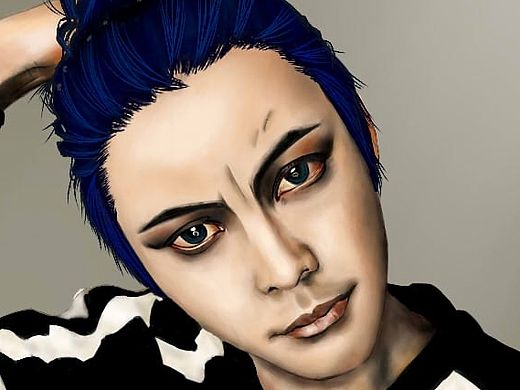 厚涂練習(xí)（個人主頁-ZMTMzMTk5ODg=） - 新銳潮流插畫 - 站酷設(shè)計師蜚流螢FLY原創(chuàng)素材 - 站酷ZCOOL