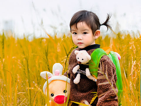 秋稻花香（个人主页-ZNTYxMDU0OTY=） - 人像摄影 - 站酷设计师温雯尔雅_原创素材 - 站酷ZCOOL