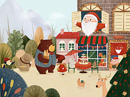 圣诞插画