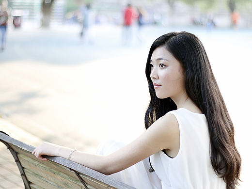 恬静的姑娘（个人主页-ZMjI4NzE0NjA=） - 人像摄影 - 站酷设计师捕风的喽喽原创素材 - 站酷ZCOOL