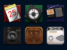 寫實(shí)圖標(biāo)臨摹