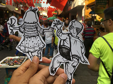 国庆手绘恩爱游记