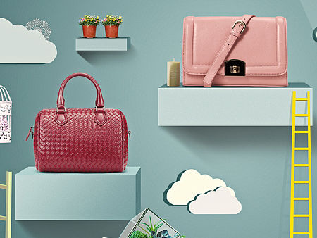 天猫女包banner海报设计 电商详情页 淘宝装修页面二级页面设计