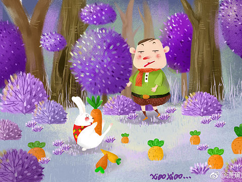 被发现了，抓住它！（个人主页-ZMjkxMjYyNTY=） - 儿童插画 - 站酷设计师搞笑潇原创素材 - 站酷ZCOOL