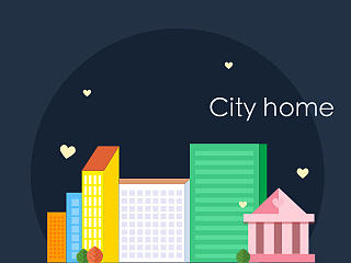 City home（个人主页-ZNzMzNDM2MA==） - 图标 - 站酷设计师zoey_zhangjy原创素材 - 站酷ZCOOL