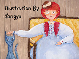 油画棒下的酷女孩