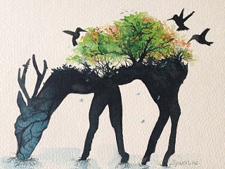 水彩插画（个人主页-ZNjE4NDczNg==） - 创作习作 - 站酷设计师Arwwen原创素材 - 站酷ZCOOL