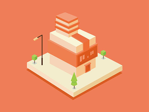 2.5D插画练习（个人主页-ZMjEzMzMxNDA=） - 其他平面 - 站酷设计师正少年原创素材 - 站酷ZCOOL