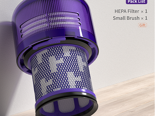 戴森吸尘器配件,后置滤网,滤芯