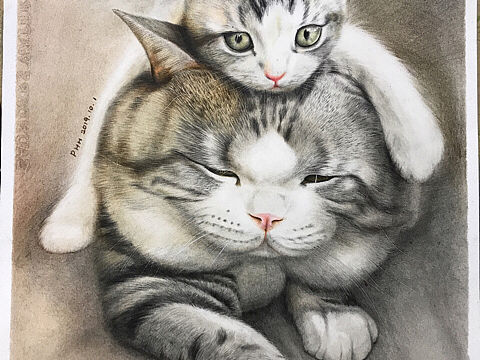 画完想抱抱系列（个人主页-ZNDAwOTc5OTI=） - 绘画 - 站酷设计师婳画原创素材 - 站酷ZCOOL