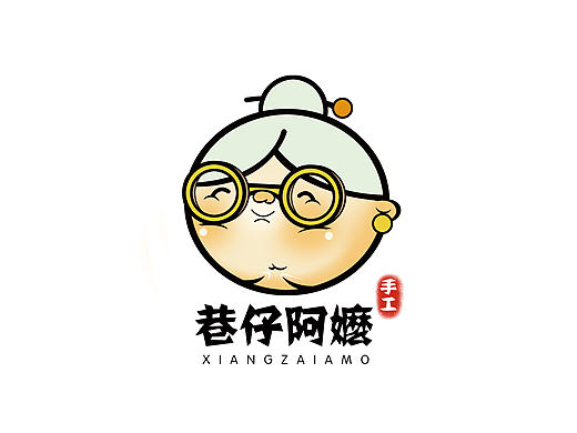 标志+插画-巷仔阿麽