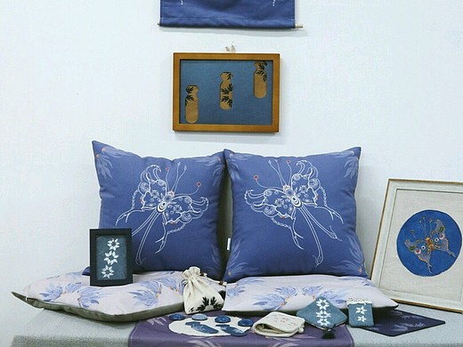 视觉传达室内软装饰抱枕文创产品