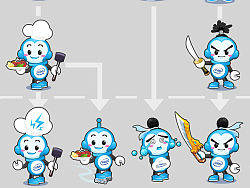 Intel酷睿宝贝形象设定（个人主页-ZMTA0MTgwMA==） - 概念设定 - 站酷设计师mayagain原创素材 - 站酷ZCOOL