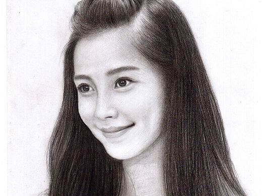 素描杨颖