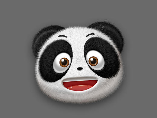 可爱小熊猫icon