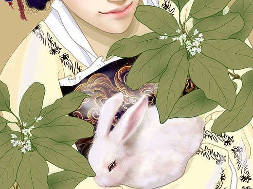 抱兔（个人主页-ZMjAyMjQ2MTY=） - 商业插画 - 站酷设计师蔓之原创素材 - 站酷ZCOOL