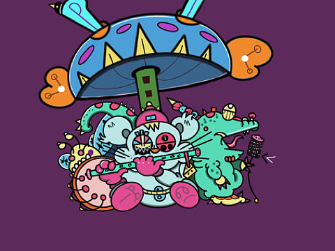 三个家伙（个人主页-ZMzYwNDUyODA=） - 创作习作 - 站酷设计师菠萝壹原创素材 - 站酷ZCOOL