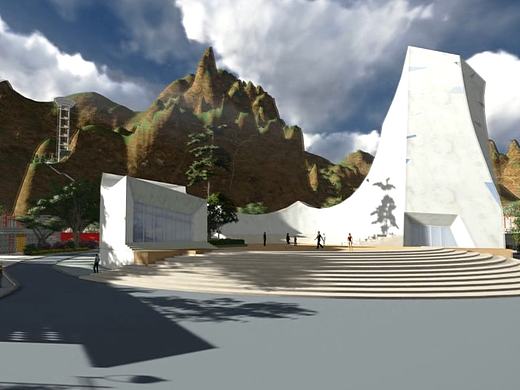 《景泰黃河石林》大學(xué)畢業(yè)設(shè)計(jì)景觀漫游（個(gè)人主頁-ZMTY4NTUxMDg=） - 其他 - 站酷設(shè)計(jì)師喊三木原創(chuàng)素材 - 站酷ZCOOL