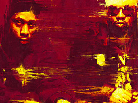 插画作品—RZA&Reakwon