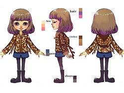 《领着嘟子》动画人物设定