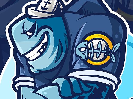 坏坏的鲨鱼男！