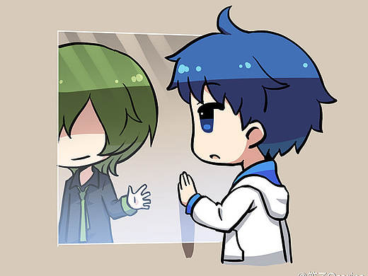 小绿和小蓝同人