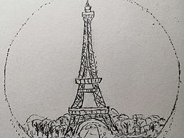 巴黎埃菲尔ฅ ̳͒•ˑ̫• ̳͒ฅ♡