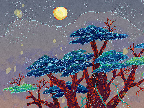 小插畫及《茉莉香片》（個(gè)人主頁-ZMjEyNTk5NDA=） - 創(chuàng)作習(xí)作 - 站酷設(shè)計(jì)師李圣男原創(chuàng)素材 - 站酷ZCOOL