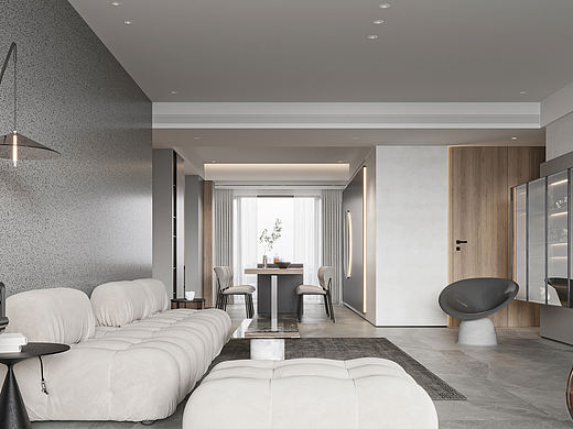 装修设计分享 大平层 简洁