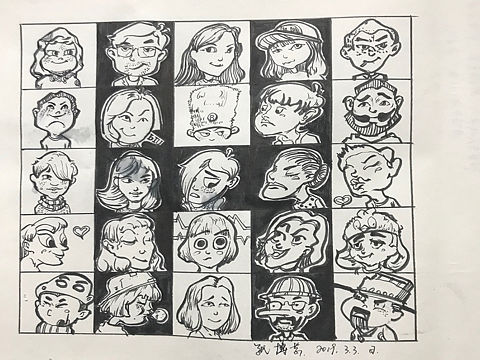小头像组合