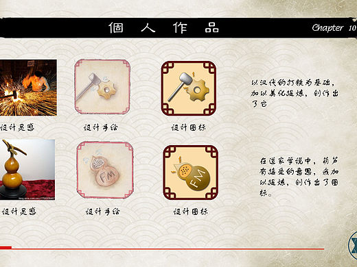 汉风唐韵主题图标设计