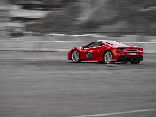 法拉利拉力赛拍摄