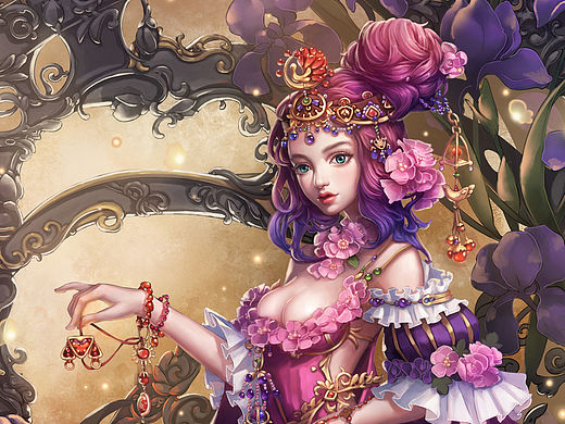 鸢尾花女神