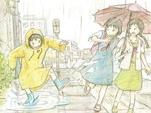 追逐影子的孩子—雨鞋