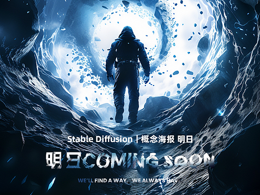 Stable Diffusion｜概念海報 明日（個人主頁-ZNjc4OTU2ODg=） - AI作品 - 站酷設(shè)計師Ai練習(xí)生K_k原創(chuàng)素材 - 站酷ZCOOL