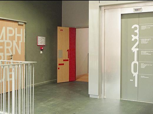 导视系统设计 贝尔维尔国立建筑学院