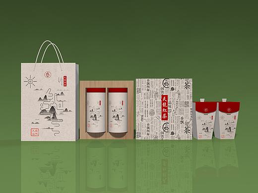 天龙红茶包装设计