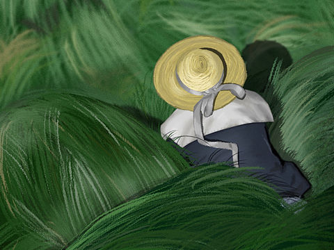 草地的小朋友（个人主页-ZNTE5NjcyMDQ=） - 儿童插画 - 站酷设计师bryshoo原创素材 - 站酷ZCOOL